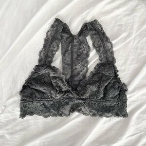 Altar’d State Dark Gray lace bralette